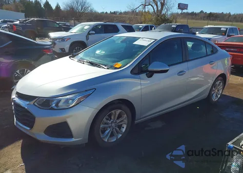 2019 Chevrolet Cruze Ls из США, поврежденный, VIN 1G1BC5SMXK7152111